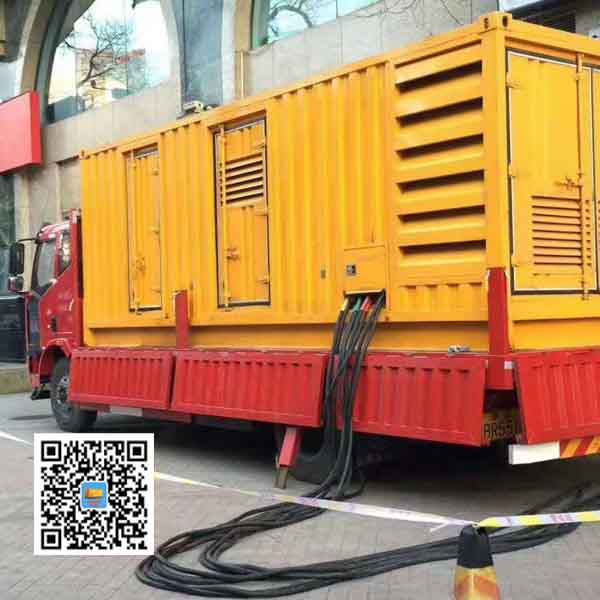 曲靖静音发电机出租