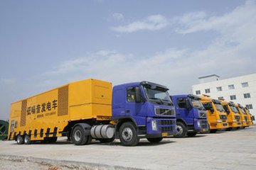 曲靖发电车租赁-发电机组散热器铜质与铝质哪个散热好?